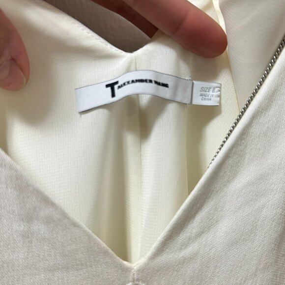 T Alexander Wang Sleeveless V-Neck Chain Detail Swing Dress - Picture 8 of 9